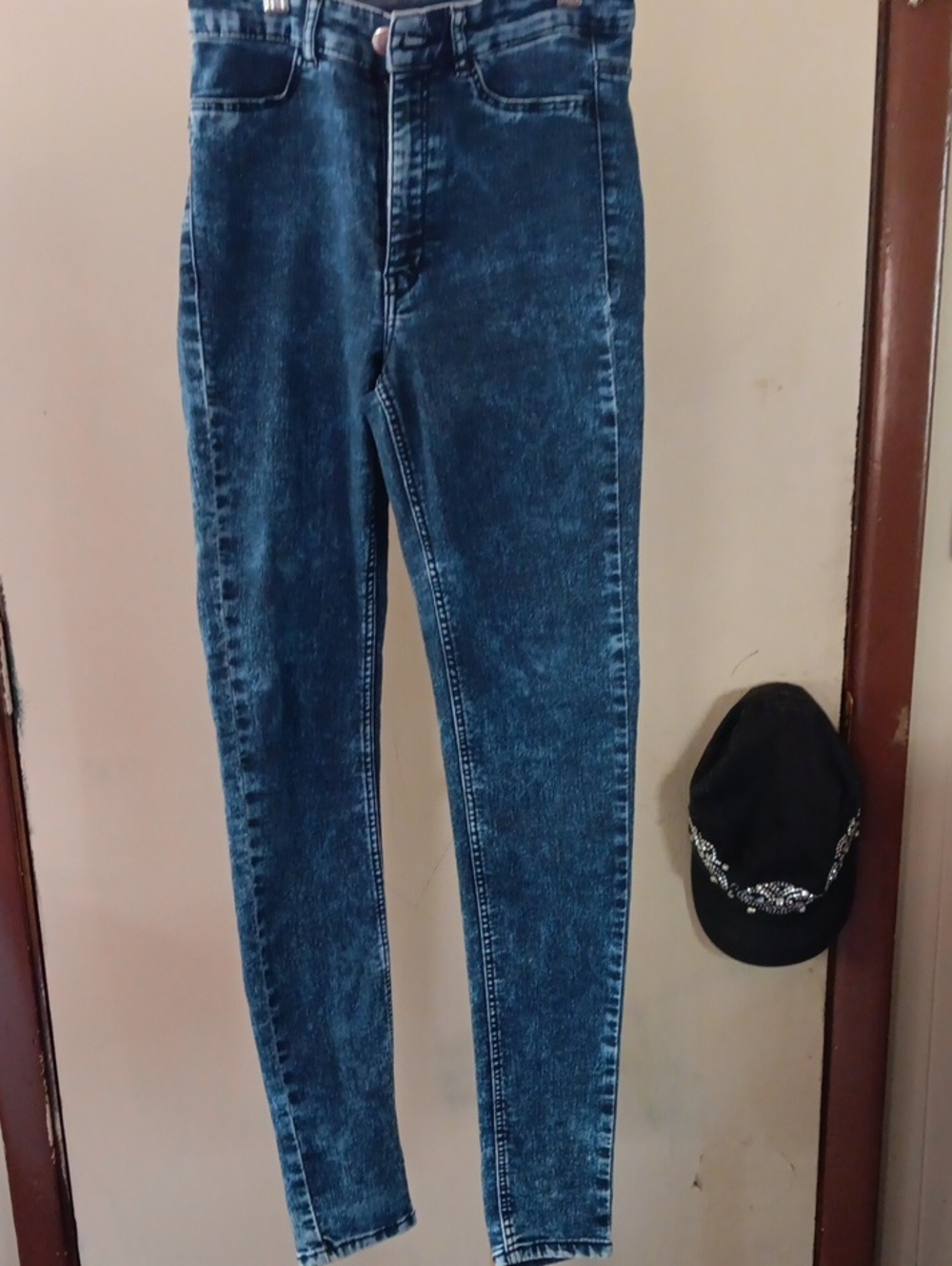 H&M Navy Blue Skinny Jeans